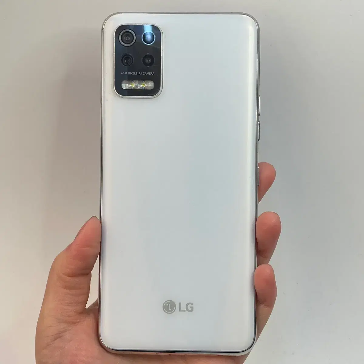 외관깨끗/무잔상 LG Q52 (Q520) 화이트 64GB 02454